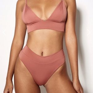 Gooseberry High Waisted Rosebud Bikini